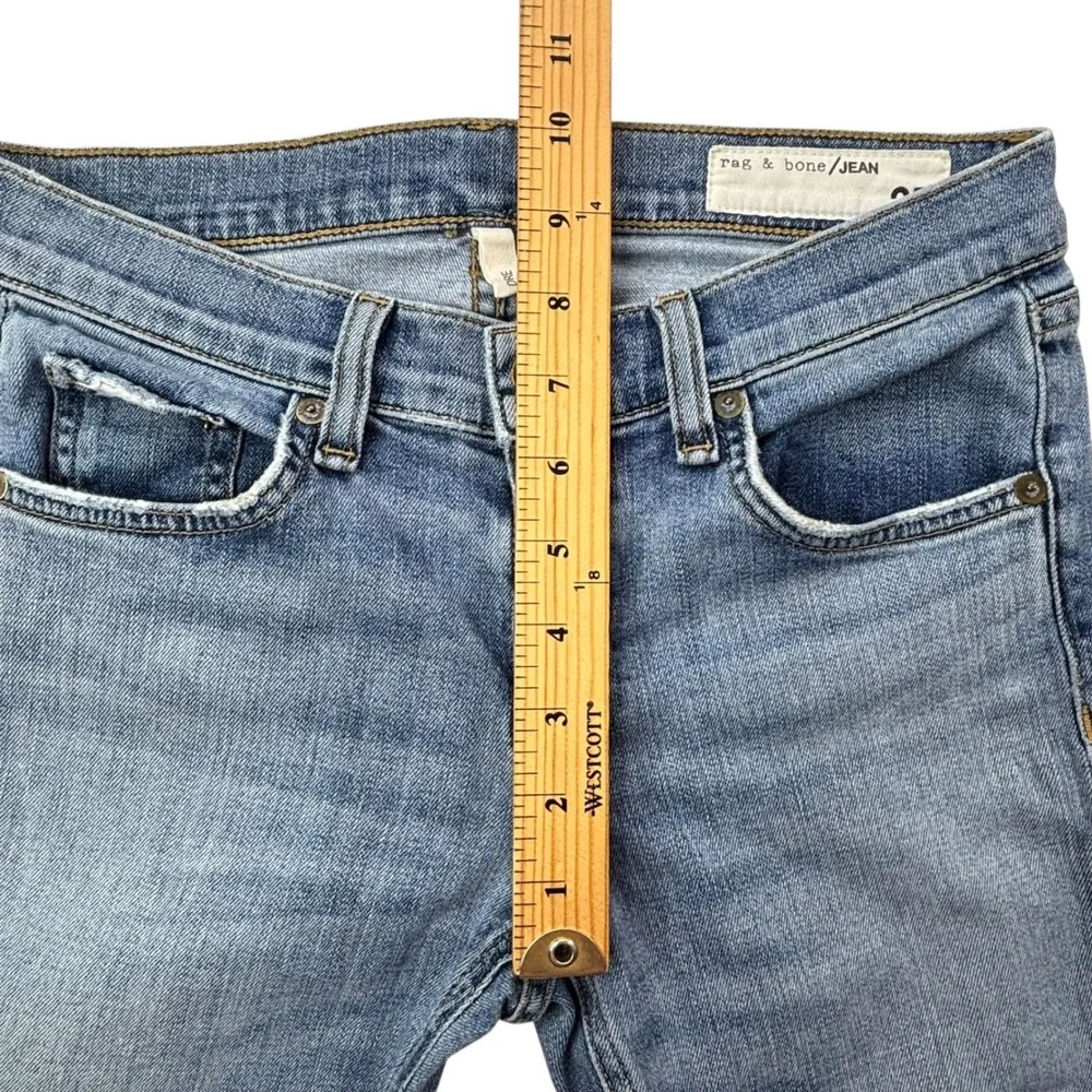 Rag & Bone FREEMONT Dre Slim Ankle Jeans Womens‎ Size 25 Actual 27"Wx29"Inseam - Picture 11 of 16